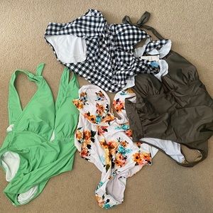 4 NWT Cupshe bathing suits